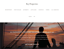 Tablet Screenshot of bayproperties.com